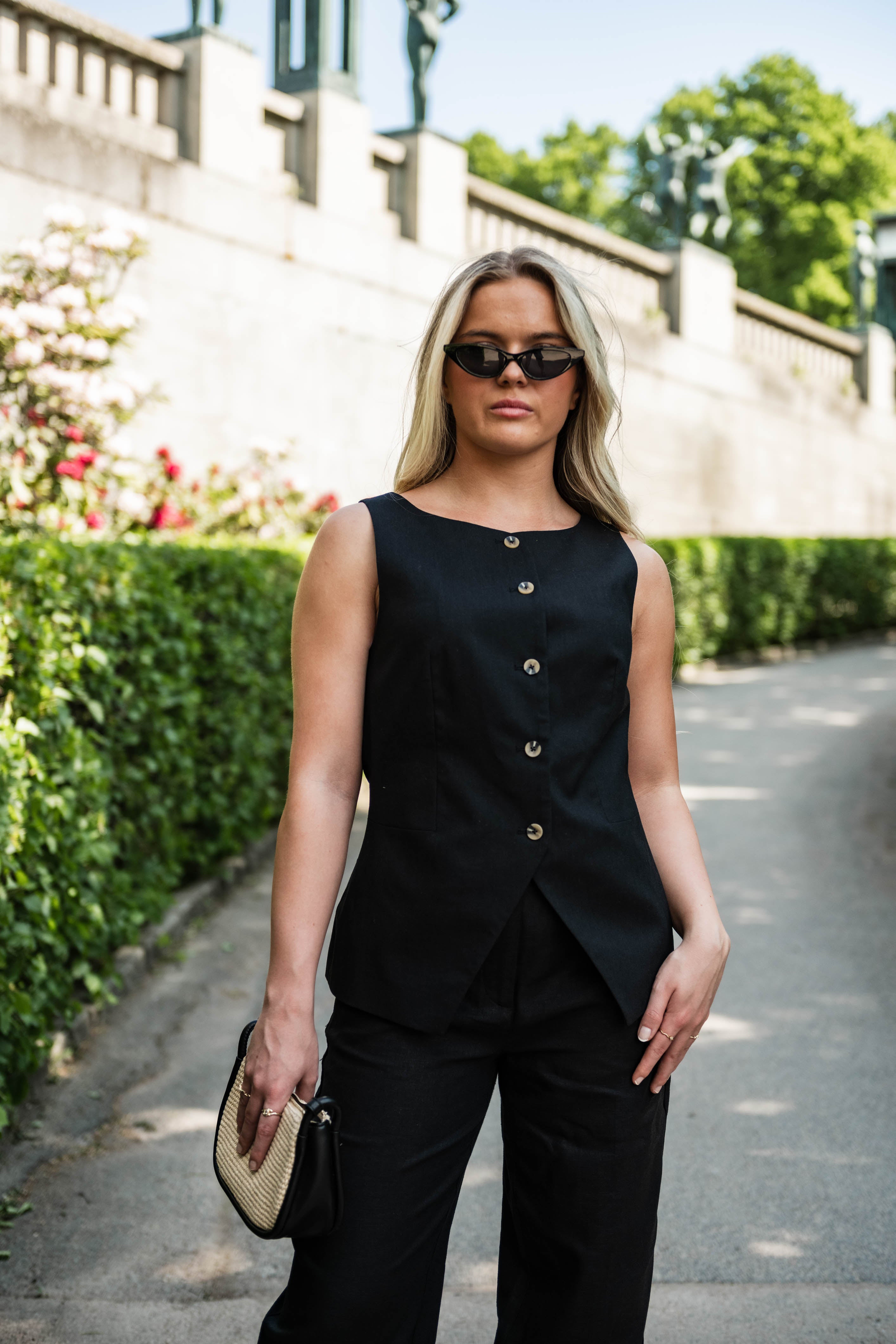 VMPAM Tailored Waistcoat - Black